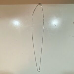 Silver necklace